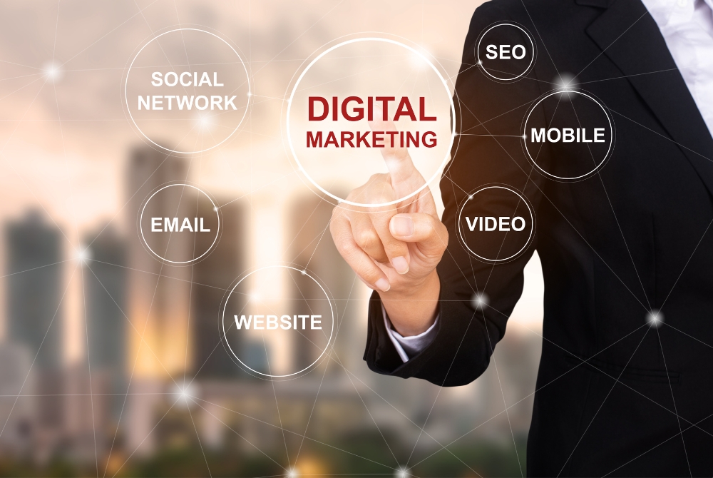 digital marketing whiteboard